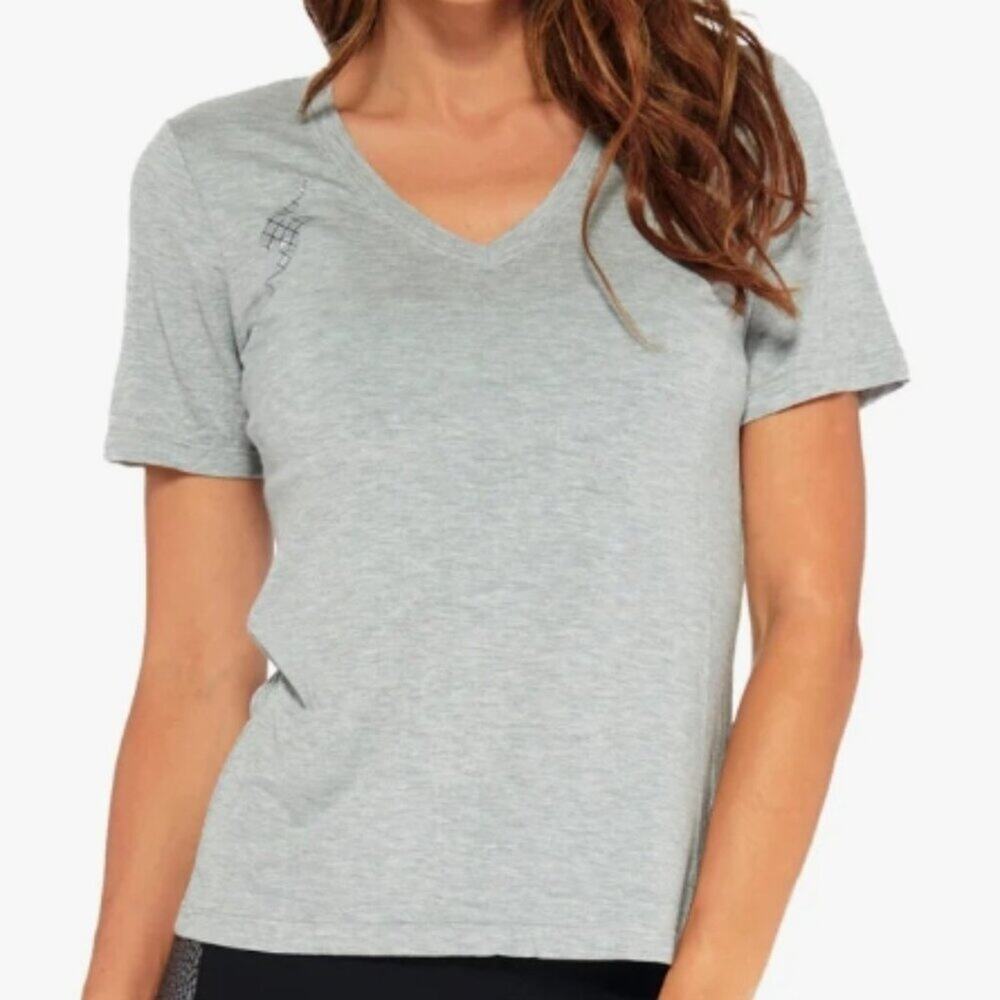 Electric Yoga Skyler Bolt Tee – S / Heather Grey